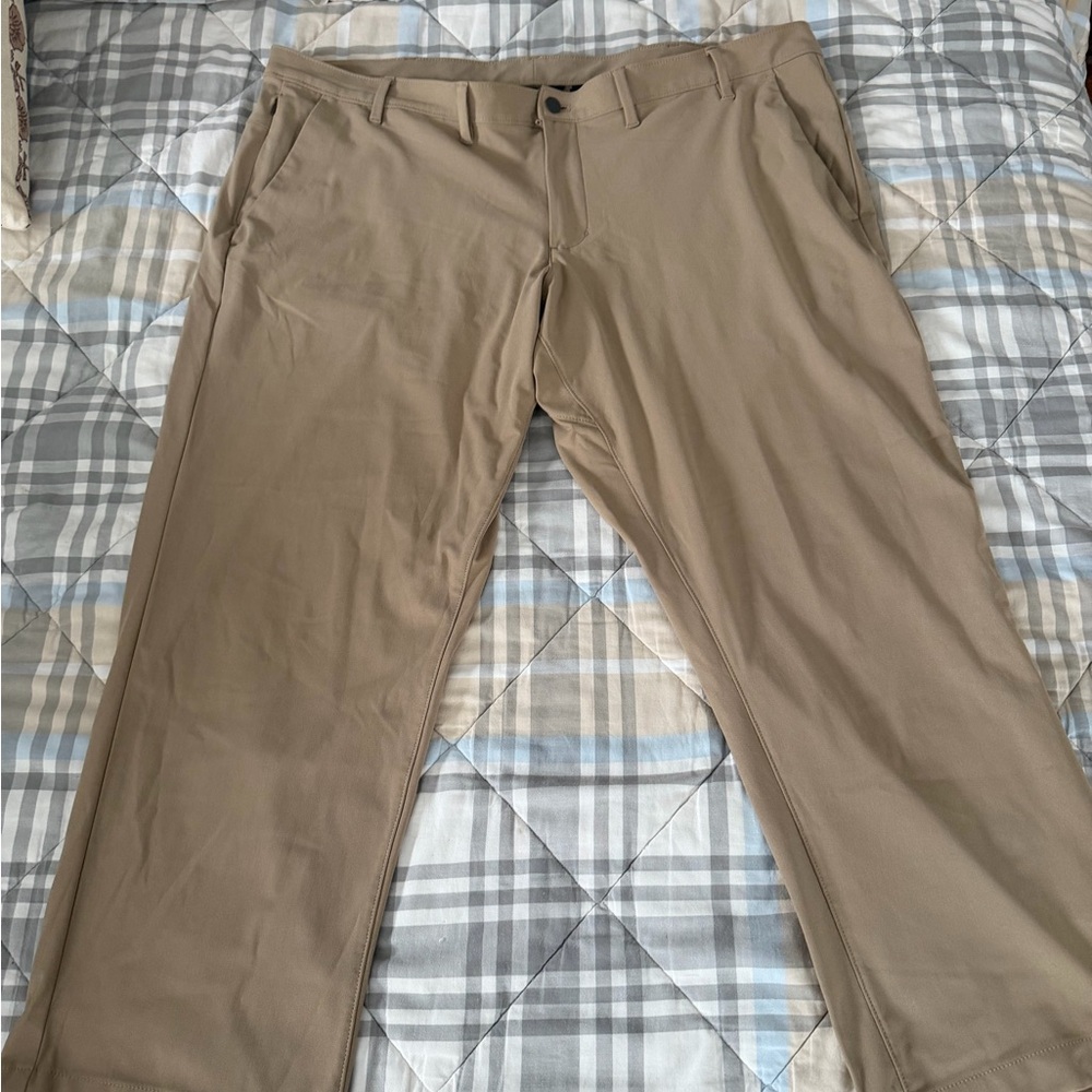 Lands' End Men's Stretch Golf Chinos in Khaki 48x29.5